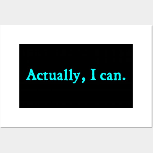 Actually, I can. Wall Art by  hal mafhoum?